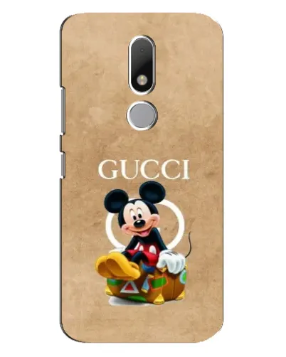 Чехол для Motorola Moto M с картинкой «Микки Маус Gucci — крафт»