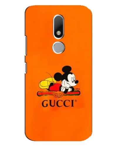 Чехол для Motorola Moto M с картинкой «Микки Маус Gucci — оранж» Чехол для Motorola Moto M с картинкой «Микки Маус Gucci — оранж»