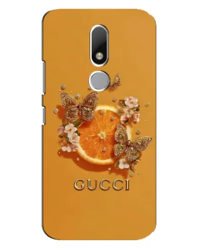 Чехол для Motorola Moto M с картинкой «Gucci — золотые бабочки» Чехол для Motorola Moto M с картинкой «Gucci — золотые бабочки»