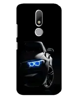 Чехол для Motorola Moto M с картинкой «BMW — ночной взгляд»