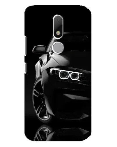 Чехол для Motorola Moto M с картинкой «Черная BMW — профиль» Чехол для Motorola Moto M с картинкой «Черная BMW — профиль»