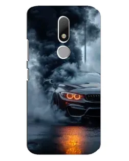 Чехол для Motorola Moto M с картинкой «BMW M-Power — абстракция»