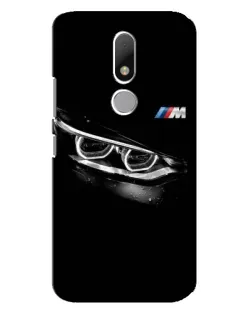 Чехол для Motorola Moto M с картинкой «BMW — взгляд тигра»