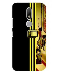 Чехол для Motorola Moto M с картинкой «PUBG — камуфляжный шлем»