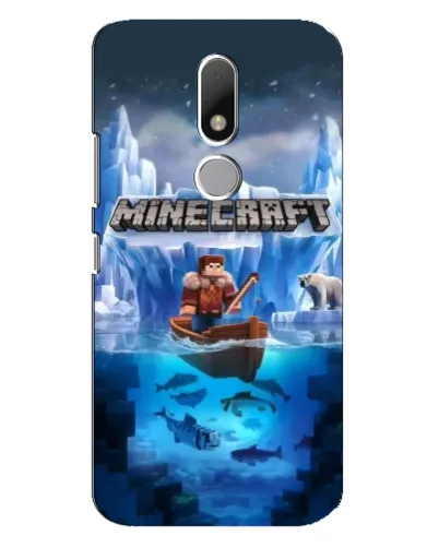 Чехол для Motorola Moto M с картинкой «Minecraft ледяной мир» Чехол для Motorola Moto M с картинкой «Minecraft ледяной мир»