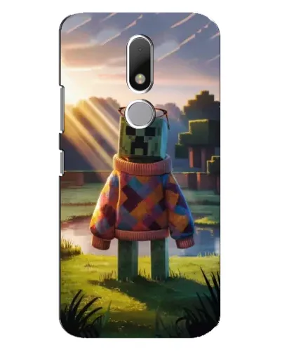 Чехол для Motorola Moto M с картинкой «Крипер в свитере» Чехол для Motorola Moto M с картинкой «Крипер в свитере»