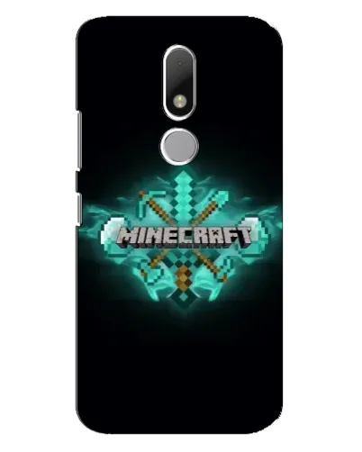 Чехол для Motorola Moto M с картинкой «Minecraft Diamond лого» Чехол для Motorola Moto M с картинкой «Minecraft Diamond лого»