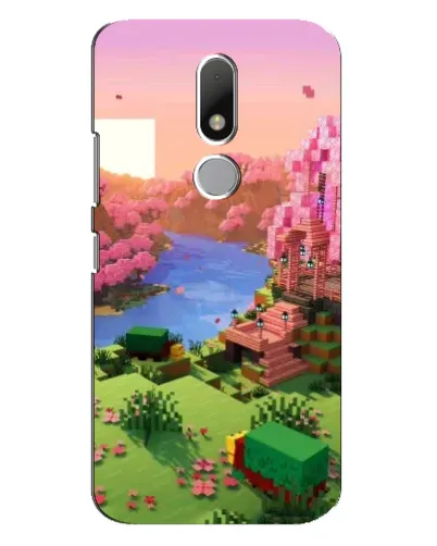 Чехол для Motorola Moto M с картинкой «Розовое дерево Minecraft» Чехол для Motorola Moto M с картинкой «Розовое дерево Minecraft»