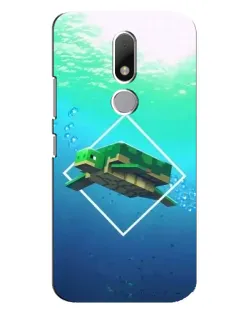 Чехол для Motorola Moto M с картинкой «Черепаха Minecraft» Чехол для Motorola Moto M с картинкой «Черепаха Minecraft»