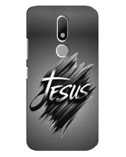 Чехол для Motorola Moto M с картинкой «Надпись Jesus Graffiti»
