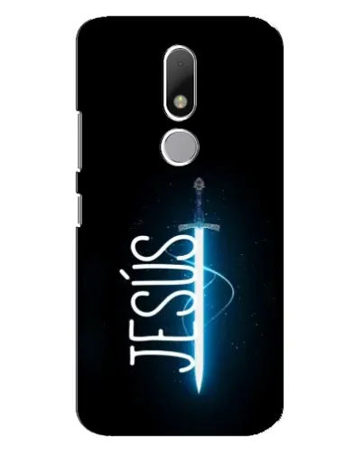 Чехол для Motorola Moto M с картинкой «Меч Духа Jesus»
