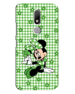 Чохол для Motorola Moto M з картинкою «Mickey в клітинку» Чохол для Motorola Moto M з картинкою «Mickey в клітинку»