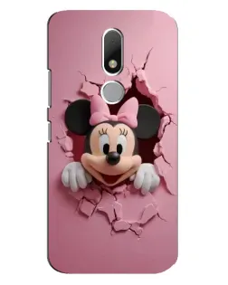 Чохол для Motorola Moto M з картинкою «Мінні крізь стіну» Чохол для Motorola Moto M з картинкою «Мінні крізь стіну»