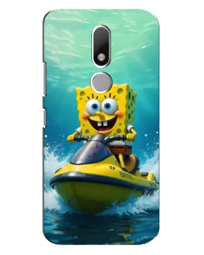Чехол для Motorola Moto M с картинкой «Спанч Боб на гидроцикле» Чехол для Motorola Moto M с картинкой «Спанч Боб на гидроцикле»