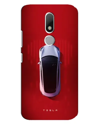 Чехол для Motorola Moto M с картинкой «Tesla Top View»