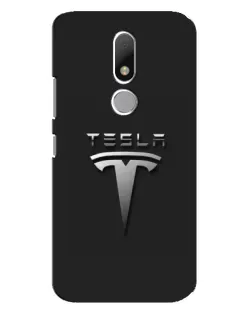 Чехол для Motorola Moto M с картинкой «Стальной логотип Tesla» Чехол для Motorola Moto M с картинкой «Стальной логотип Tesla»