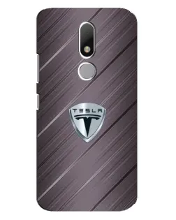 Чехол для Motorola Moto M с картинкой «Металлическая текстура Tesla» Чехол для Motorola Moto M с картинкой «Металлическая текстура Tesla»