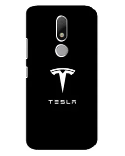 Чехол для Motorola Moto M с картинкой «Tesla White Logo» Чехол для Motorola Moto M с картинкой «Tesla White Logo»
