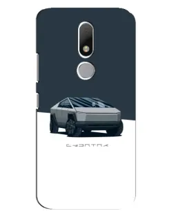 Чехол для Motorola Moto M с картинкой «Серебристый Cybertruck Tesla» Чехол для Motorola Moto M с картинкой «Серебристый Cybertruck Tesla»