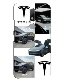Чехол для Motorola Moto M с картинкой «Коллаж Cybertruck Tesla» Чехол для Motorola Moto M с картинкой «Коллаж Cybertruck Tesla»