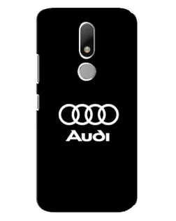 Чехол для Motorola Moto M с картинкой «Классическое лого Audi»