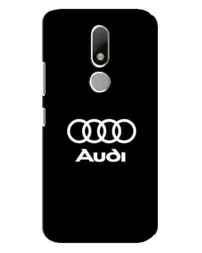 Чехол для Motorola Moto M с картинкой «Классическое лого Audi»
