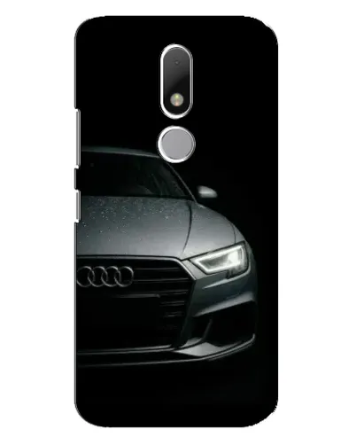 Чехол для Motorola Moto M с картинкой «Audi — детализация кузова»