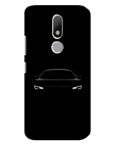 Чехол для Motorola Moto M с картинкой «Взгляд Audi в темноте»
