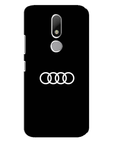 Чехол для Motorola Moto M с картинкой «Audi White Logo»