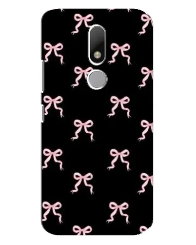 Чехол для Motorola Moto M с картинкой «Бант-цветок»