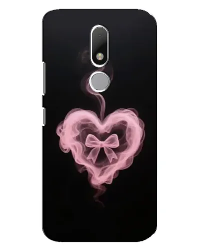 Чехол для Motorola Moto M с картинкой «Дымчатое сердце»