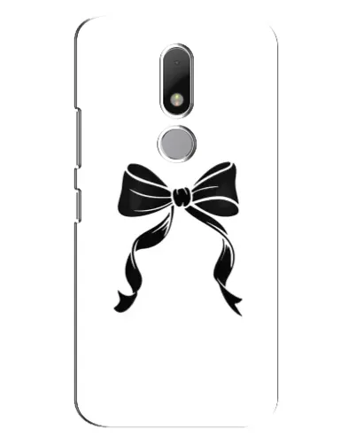 Чехол для Motorola Moto M с картинкой «Классический бант»