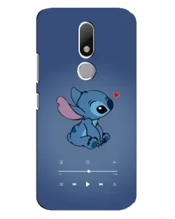 Чехол для Motorola Moto M с картинкой «Музыкальный Stitch» Чехол для Motorola Moto M с картинкой «Музыкальный Stitch»