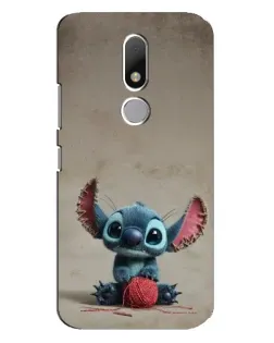 Чехол для Motorola Moto M с картинкой «Стич на коричневом фоне» Чехол для Motorola Moto M с картинкой «Стич на коричневом фоне»