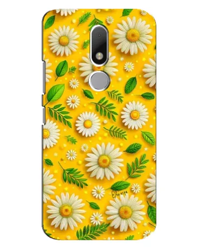 Чехол для Motorola Moto M с картинкой «Ромашковое солнце»