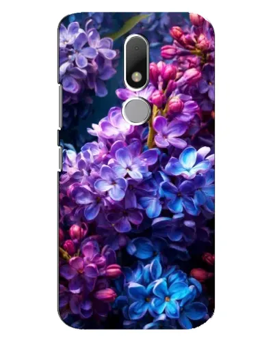 Чехол для Motorola Moto M с картинкой «Сиреневый цвет»
