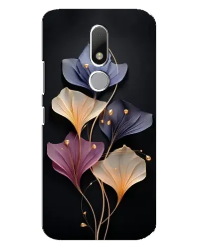 Чехол для Motorola Moto M с картинкой «Лиловые цветы грации»