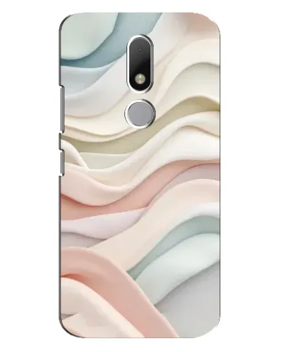 Чехол для Motorola Moto M с картинкой «Пастельные нежные волны» Чехол для Motorola Moto M с картинкой «Пастельные нежные волны»