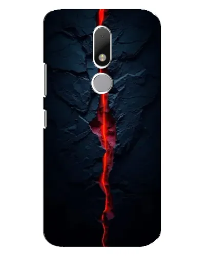 Чехол для Motorola Moto M с картинкой «Kрасная лавовая трещина» Чехол для Motorola Moto M с картинкой «Kрасная лавовая трещина»