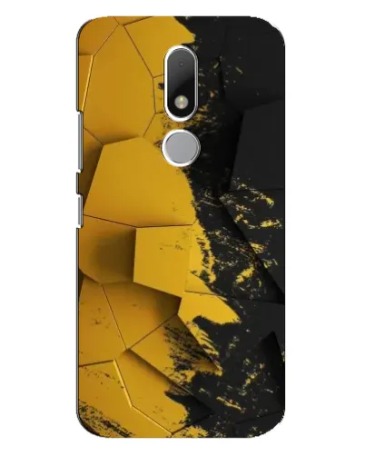 Чехол для Motorola Moto M с картинкой «Золотые осколки геометрии» Чехол для Motorola Moto M с картинкой «Золотые осколки геометрии»