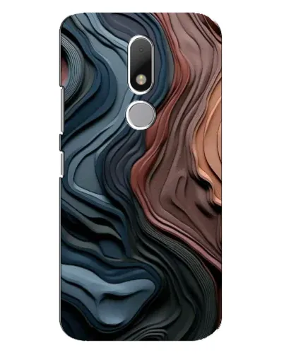 Чехол для Motorola Moto M с картинкой «Цветные волны каньона» Чехол для Motorola Moto M с картинкой «Цветные волны каньона»