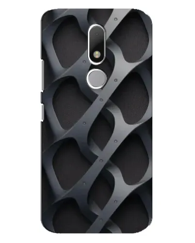 Чехол для Motorola Moto M с картинкой «Объемное серое плетение» Чехол для Motorola Moto M с картинкой «Объемное серое плетение»