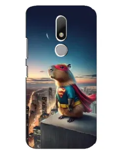 Чехол для Motorola Moto M с картинкой «Капи-мен супергерой» Чехол для Motorola Moto M с картинкой «Капи-мен супергерой»