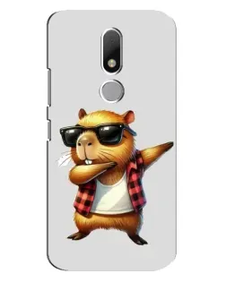 Чехол для Motorola Moto M с картинкой «Капибара рэпер даб» Чехол для Motorola Moto M с картинкой «Капибара рэпер даб»