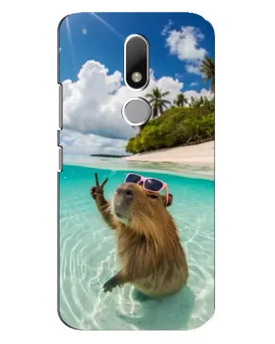 Чехол для Motorola Moto M с картинкой «Капибара на море» Чехол для Motorola Moto M с картинкой «Капибара на море»