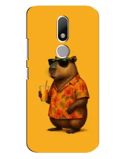 Чехол для Motorola Moto M с картинкой «Капибара на отдыхе» Чехол для Motorola Moto M с картинкой «Капибара на отдыхе»