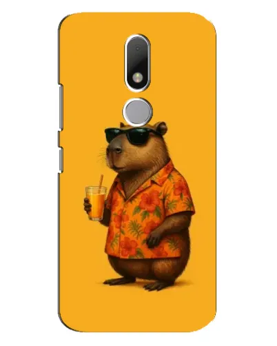 Чехол для Motorola Moto M с картинкой «Капибара на отдыхе» Чехол для Motorola Moto M с картинкой «Капибара на отдыхе»