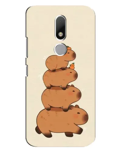 Чехол для Motorola Moto M с картинкой «Башня из капибар» Чехол для Motorola Moto M с картинкой «Башня из капибар»