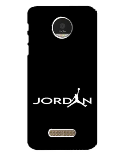 Чехол для Motorola MOTO Z Play с картинкой «Jordan White Logo» Чехол для Motorola MOTO Z Play с картинкой «Jordan White Logo»
