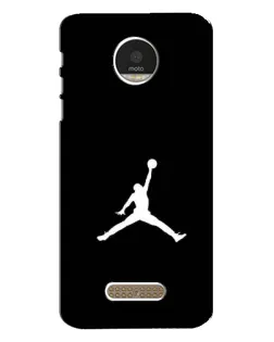 Чехол для Motorola MOTO Z Play с картинкой «Jordan Silhouette»